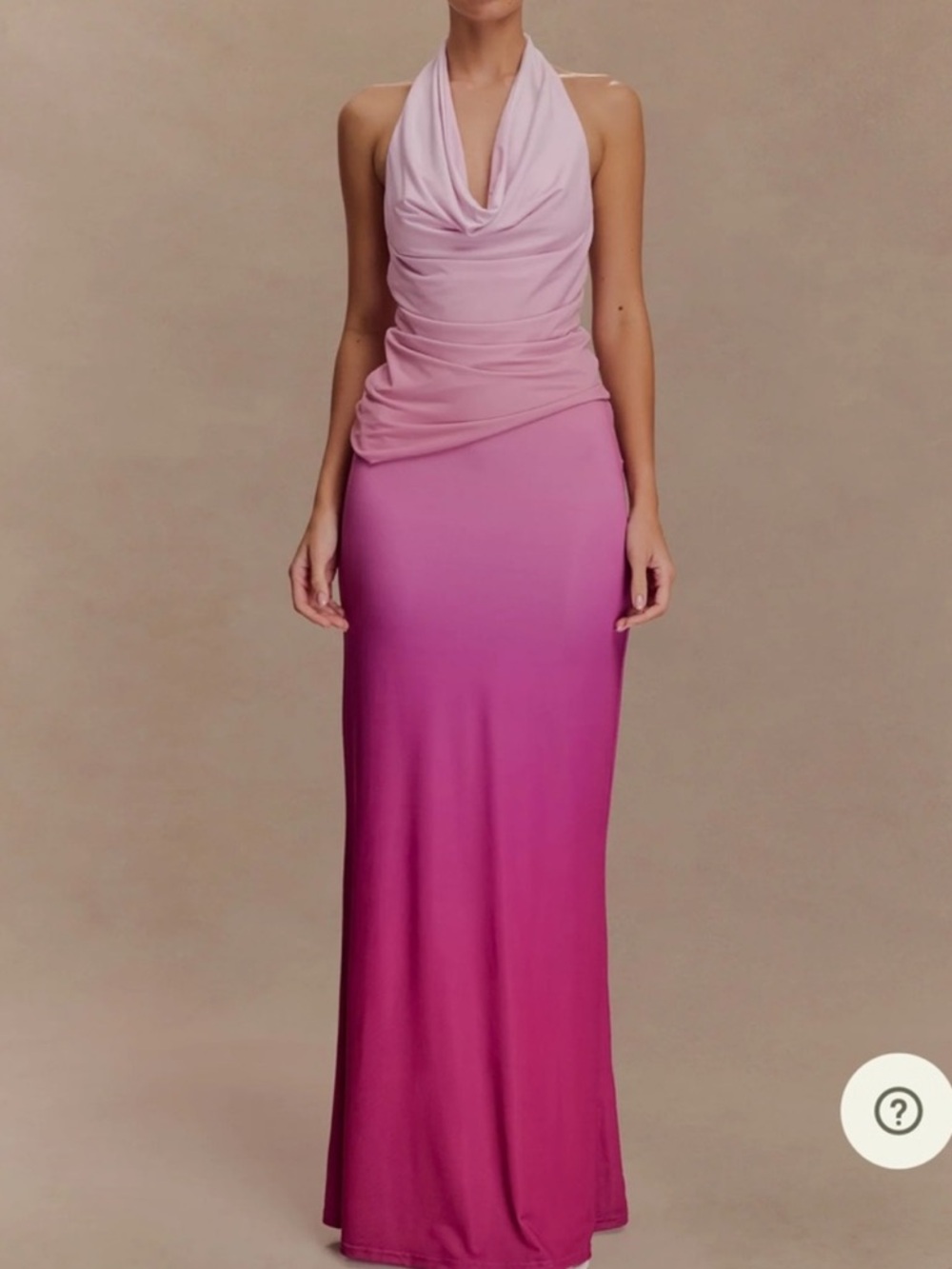 Meshki Safiya Halter Top and Bruna Slinky Fishtail Maxi Skirt